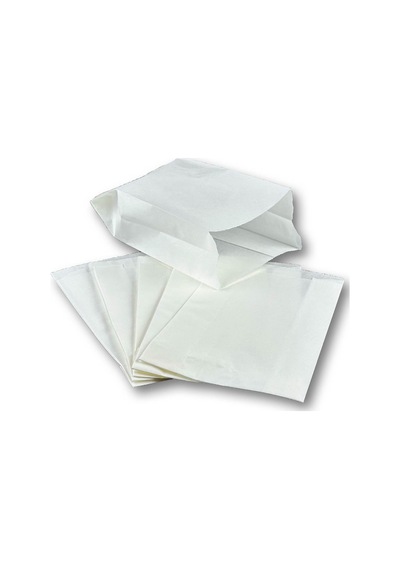 500 Gr Küçük Boy Yağlı Kese Kağıdı, Hediye Paketi 12x20cm Beyaz Renk