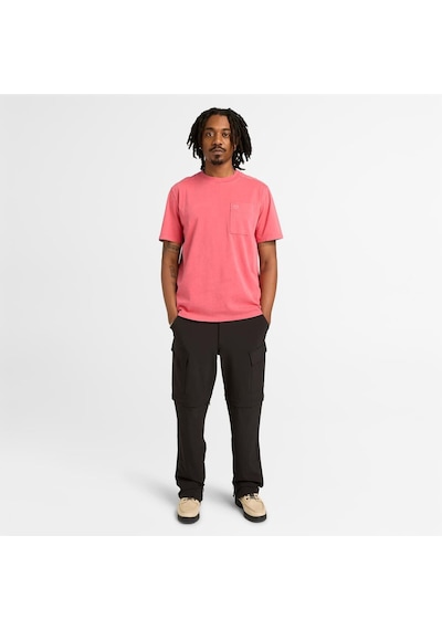 Timberland Merrymack Rıver Garment Dye Chest Pocket Erkek Tişört Tb0a5vdhn961 Fuşya