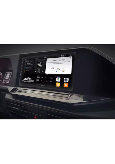 Volkswagen Caddy Android Multimedya Sistemi 4-64 Cadence R18 2021-2023 Ön Kayıt Kamera li 9"