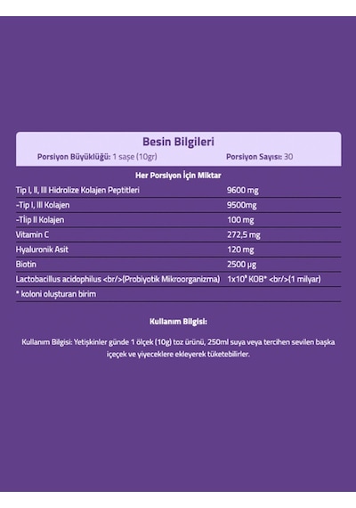 Suda Collagen Multiform Aromasız 10 Gr X 30 Saşe