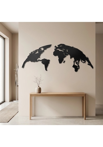 Earth Metal Tablo Siyah