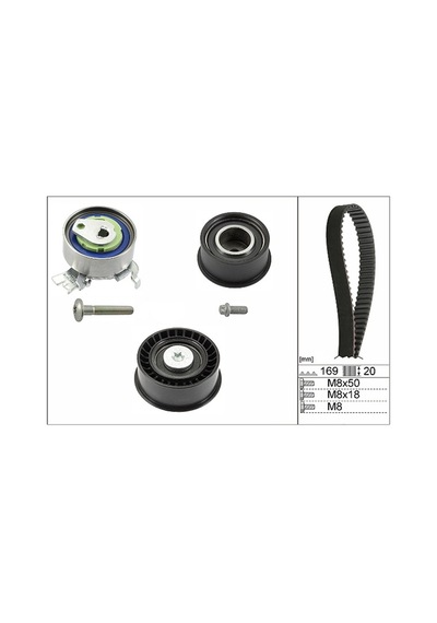 İna Opel Kadett E 1.8 Benzin Triger Seti Valeo Devirdaimli 1984-1992