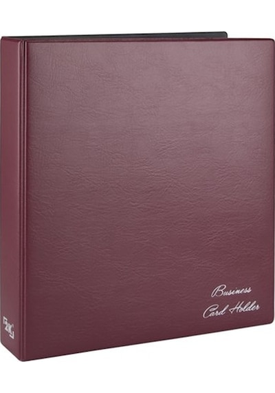 Kartvizit Albümü 8 Sıralı 192 Kartlık 25x26,5 Cm