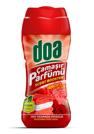 Doa Granül Çamaşır Parfümü & Çamaşır Yumuşatıcı Amber Ve Gül 3 X 210 Gr 3'lü Set