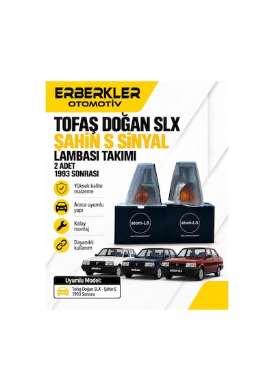 Tofaş Doğan Slx Şahin S Sinyal Lambası Takımı 2 Adet 1993 Sonrası. - Erb2178