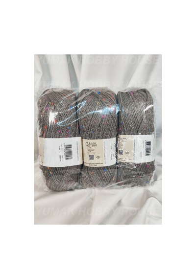 Favori Tweed Vizon El Örgü İpi 3 Adet - Renk: 014a
