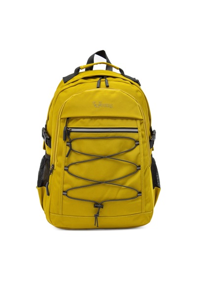 Kaff Young 51537 Yellow Sarı Unisex Çok Cepli Suya Dayanıklı Sırt Çantası