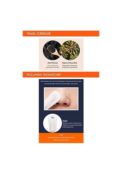 Siyah Nokta Temizleyici Çift Taraflı Peeling Pad A'pıeu Goblin Blackhead Peeling Pad