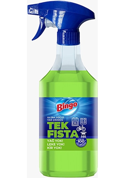 4 Adet Bingo Tek Fısta Ultra Yağ Çözücü Sprey 900 Ml Diğer