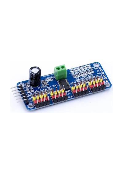 PCA9685 16 Kanal 12 Bit PWM - Servo Motor Sürücü Kontrol Devresi I2C Modülü