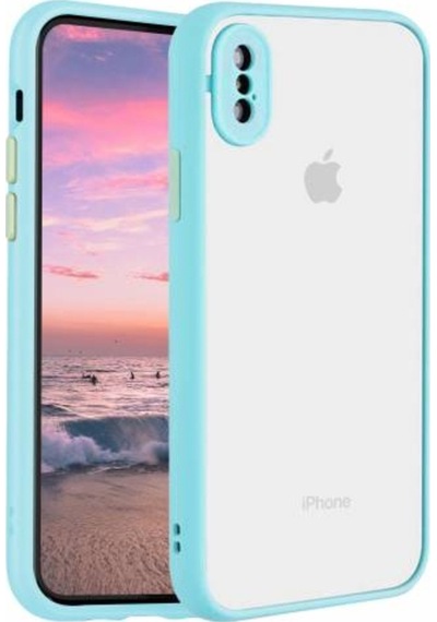 Apple Uyumlu iPhone X Xs Kilif Lens Korumali Mat Silikon Kapak 449255024