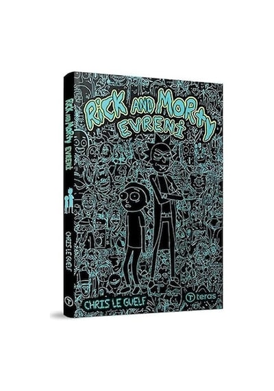 Rick And Morty Evreni + Omzumdaki İki Arkadaş + One Pıece 9.cilt Gözyaşı: Göz Yaşı + Asteriks 13 - Asteriks Ve Kazan