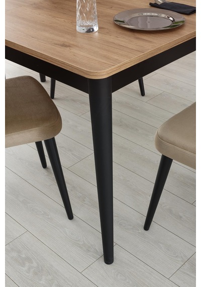 Mercan Mdf Salon Yemek Masa Sandalye Takımı 90x145 001 Mercan Mdf Salon Yemek Masa Sandalye Takımı 90x145 001