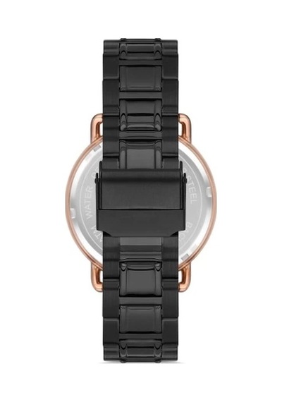 Ferro Siyah Çelik Kordon Erkek Kol Saati F11064a-r 3 Atm Su Geçirmez 2 Yıl Garantili Hediye Paketli Rose Gold