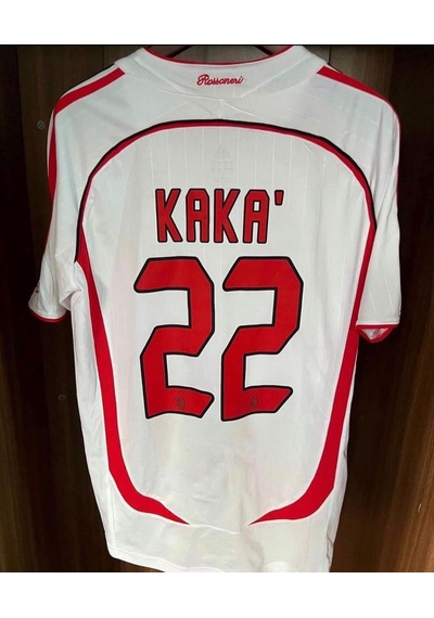 Ac Milan Kaka' 22 Futbol Forması Beyaz Çok Renkli