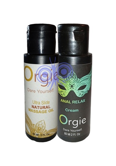 L.orgie 60 Ml Erotikmasaj Yağı + Kadın Erkek Analreıax Krem 30 Ml