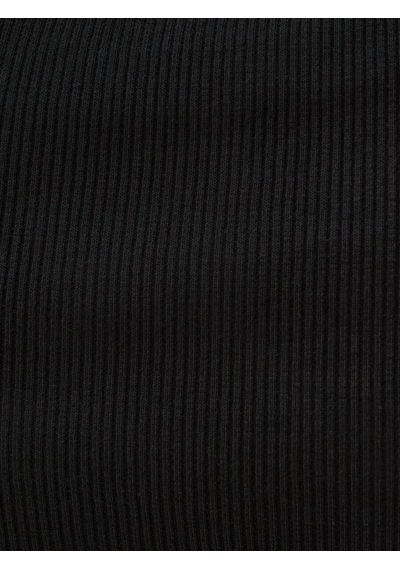 LOFT Crop Kadın Bluz U.kol Lf2037734 Q1.v1 Siyah