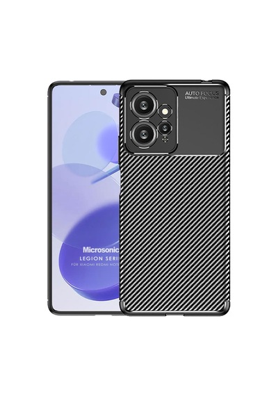 Xiaomi Redmi Note 12 4g İçin Kılıf Legion Series Siyah Redmi Note 12 4g İle Uyumlu Kılıf - Siyah