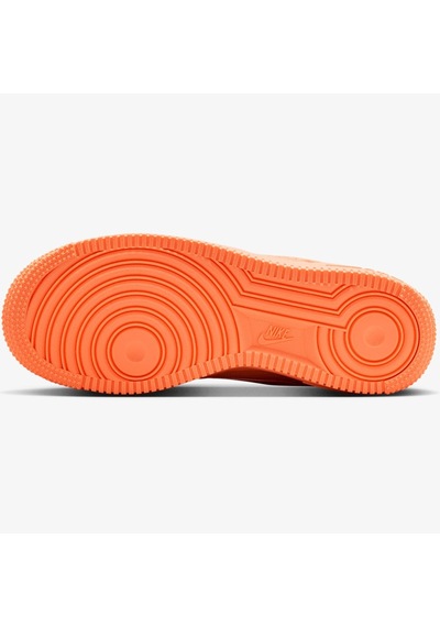 Nike Air Force 1 Af1 Leather Sneaker Orange Hakiki Deri Günlük Spor Ayakkabı Turuncu