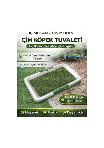 Cngzshop Pet Park Köpek Tuvalet Eğitim Parkı, 31 X 45,5 Cm, Büyük Boy