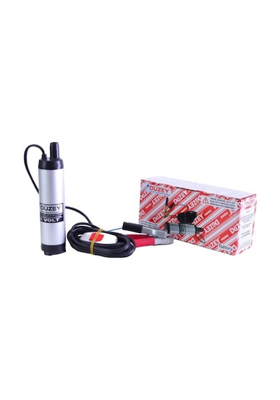 Düzey 12 Volt Mini(Küçük) Akü Başlikli Dalgiç Pompa & Hortum Seti