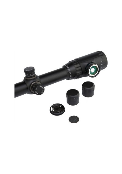 6-24x50 Aoe Av Dürbünü Çift Işık Kırmızı Yeşil Kaynaklı Zoomlu