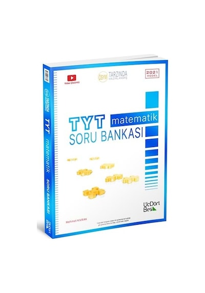 Tyt Matematik Soru Bankası Üçdörtbeş Yayınları 2021 Model