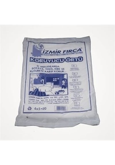 Sgs Izmir Fırça Koruyucu Hışır Örtü 4x5 20 Metrekare