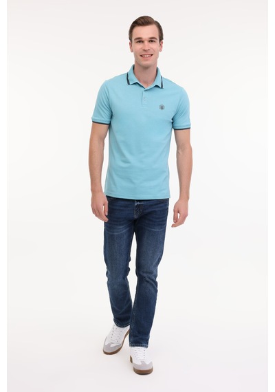 Lumberjack 5M MB BTS203 POLO TSH 5FX Erkek  Mint Tişört