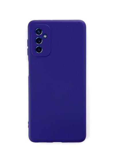 Samsung Galaxy Uyumlu M52 5g Kılıf Nano İçi Kadife Silikon - Mor Bz8683140313517