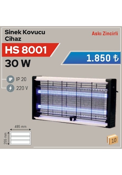 Sinek Kovucu Cihaz Hs 8001