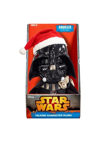 Star Wars: Santa Darth Vader Konuşan Peluş 23 Cm