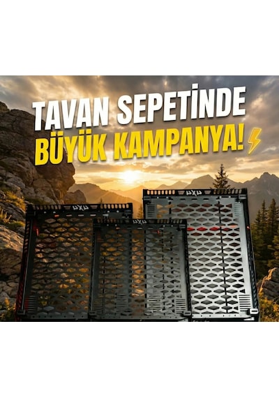 Üniversal Tavan Sepeti Lazer Kesim Thru 100 120