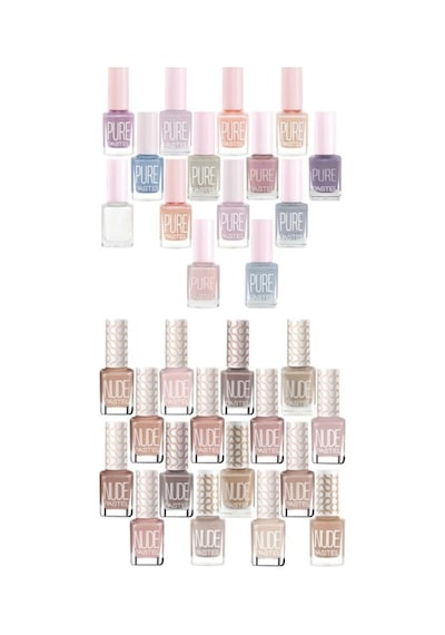 Pastel Synee Oje Pure 14 - Nude 16 Full Set (30 ADET)