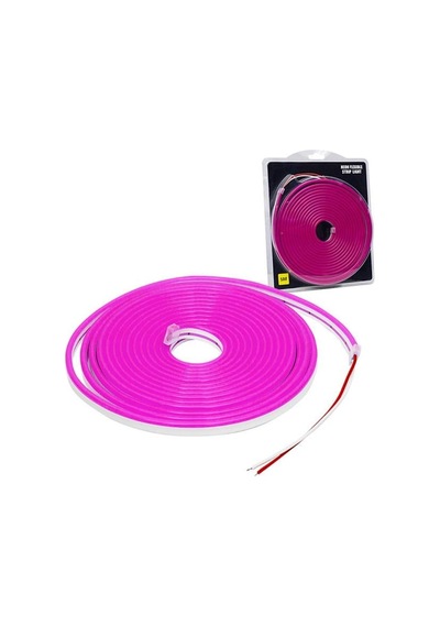 12 Volt 5 Metre Silikonlu Mor Neon Led Şerit Diğer