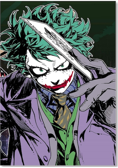 Cakasepetim Harley Quinnin Joker Hali Görseli Ahşap Mdf Tablo
