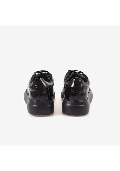 Mocassini Hakiki Deri Erkek Spor & Sneaker Ayakkabı S3 Siyah Kir. Rugan
