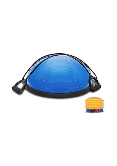 T181 Bosu Ball Yarim Denge Topu Pilates Aleti Direnc Lastikli Pom