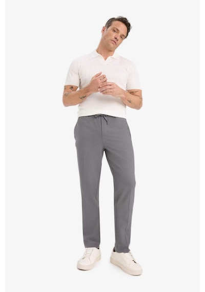 Defacto Jogger Fit Düz Paça Her Yöne Esneyen Pantolon A9943ax25augr311 Gri