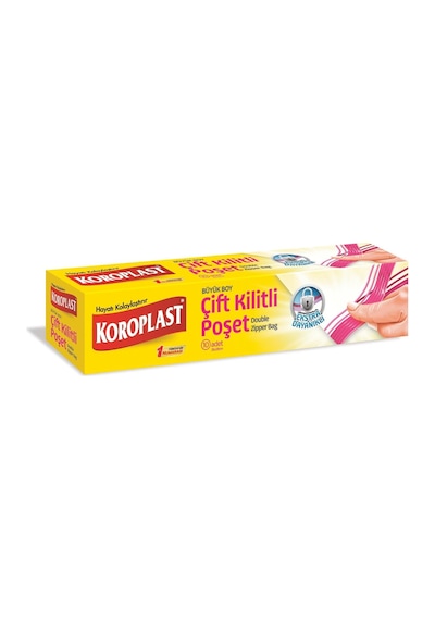 Tekrar Kullanılabilir Büyük Çift Kilitli Dondurucu Poşeti 10&apos Lu 24x28cm, Sızdırmaz & Dayanıklı, Şeffaf, Bpa İçermez Dondurucu Torbası, Sebze, Balık, Çorba, Sos, Buzdolabı, Derin Dondurucu