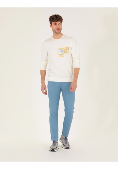 Pierre Cardin Erkek Koyu Mavi Kanvas / Chino Pantolon 50268095-vr032 Koyu Mavi