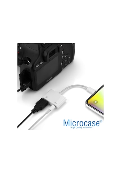 Usb 3.0 iPhone Apple Uyumlu iPad  Lightning Şarj Ve Kamera Adaptörü Pd30 Al4115
