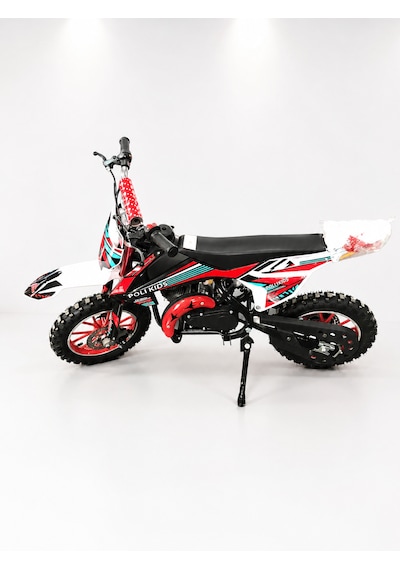 Sfm Mini Cros 49cc Çocuk Cross Motosikleti Kırmızı