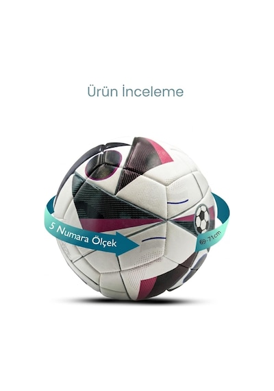 Hsport Futbol Topu 2024 Avrupa Dünya Kupası Halı Ve Çim Saha Sert Zemin İçin Dayanıklı Dikişli Maç Ve Antrenman Topu Kırmızı Açık Kahverengi