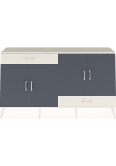 Arges Konsol 5 Raflı 2 Çekmeceli 4 Kapaklı 176x30x99 Aytaşı-antra Aytaşı-antrasit/aytaşı Arges Konsol 5 Raflı 2 Çekmeceli 4 Kapaklı 176x30x99 Aytaşı-antra Aytaşı-antrasit/aytaşı