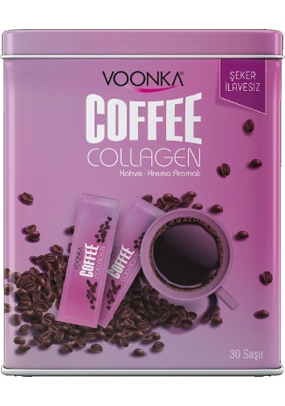 Voonka Coffee Collagen Cream 30 Saşe Kahve - Krema Aromalı