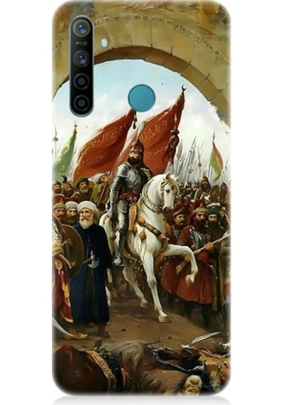 Realme 6i Uyumlu Fatih Sultan Mehmet İstanbul Desenli Silikon Kılıf