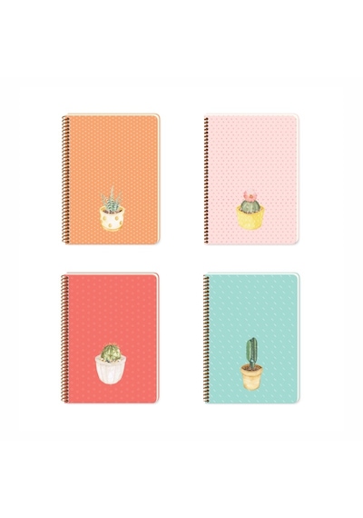 Keskin Saguaro 20x28 100 Yp Kareli Spr.sert Kpk Defter 410562 Çeşitli Renk Ve Desen