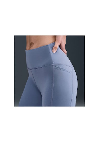 Nike Hj2252-499 Mavi Dri-fit Swift High-rise 7/8 Kadın Koşu Tayt Mor
