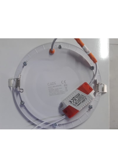 5 Adet Ct 5147 Cata 12W Led Spot Armatür Beyaz Işık 6500K